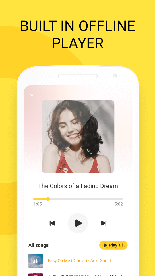 Snaptube offline player